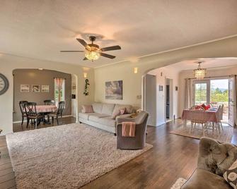 The Old McCullough Home with Rooftop Deck, View - North Bend - Living room