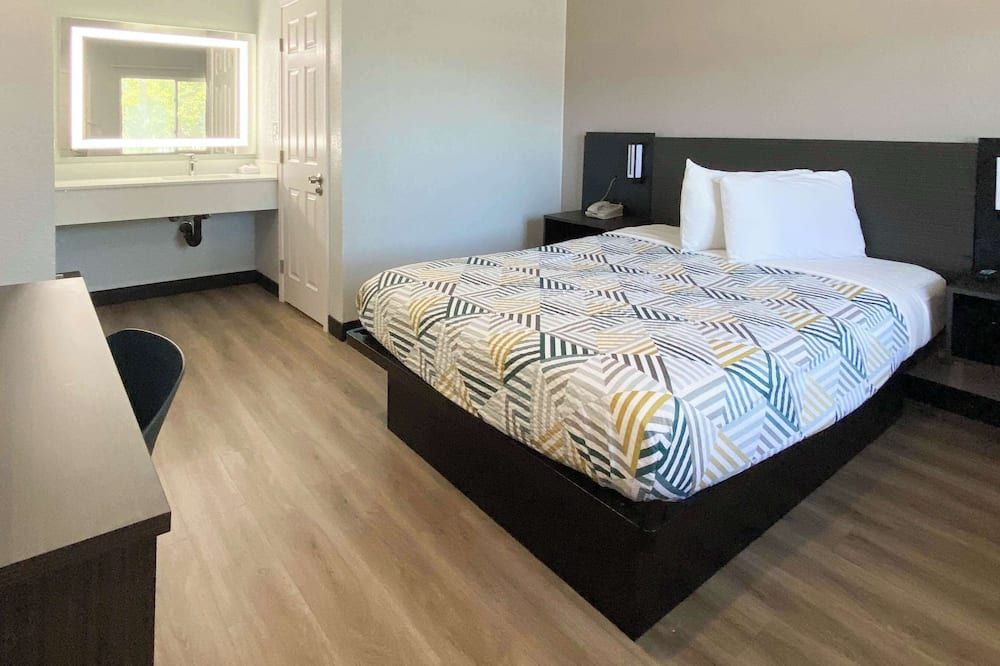 Motel 6 Costa Mesa - קוסטה מסה - חדר שינה