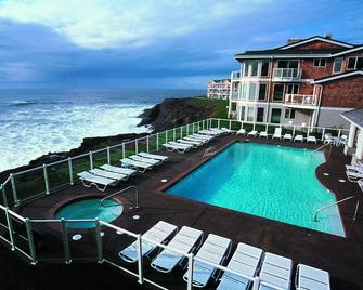 Rugged, wild coastline. - Depoe Bay