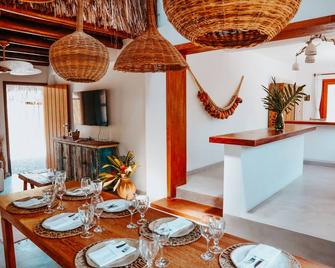 Vila Heruê - Praia do Espelho - Porto Seguro - Jadalnia