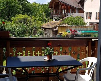 Anthy Sur Leman: Apartment/ Flat - Anthy - Thonon-les-Bains - Balkon