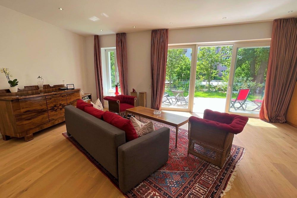 ديزاين هوتل فوستين - نورمبرغ - غرفة معيشة