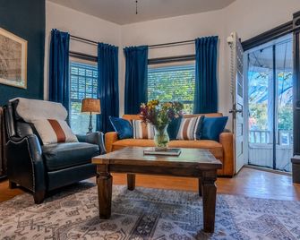 Second floor balcony · Madison Place Apt #3 - Second floor with balcony! - Ogden - Living room