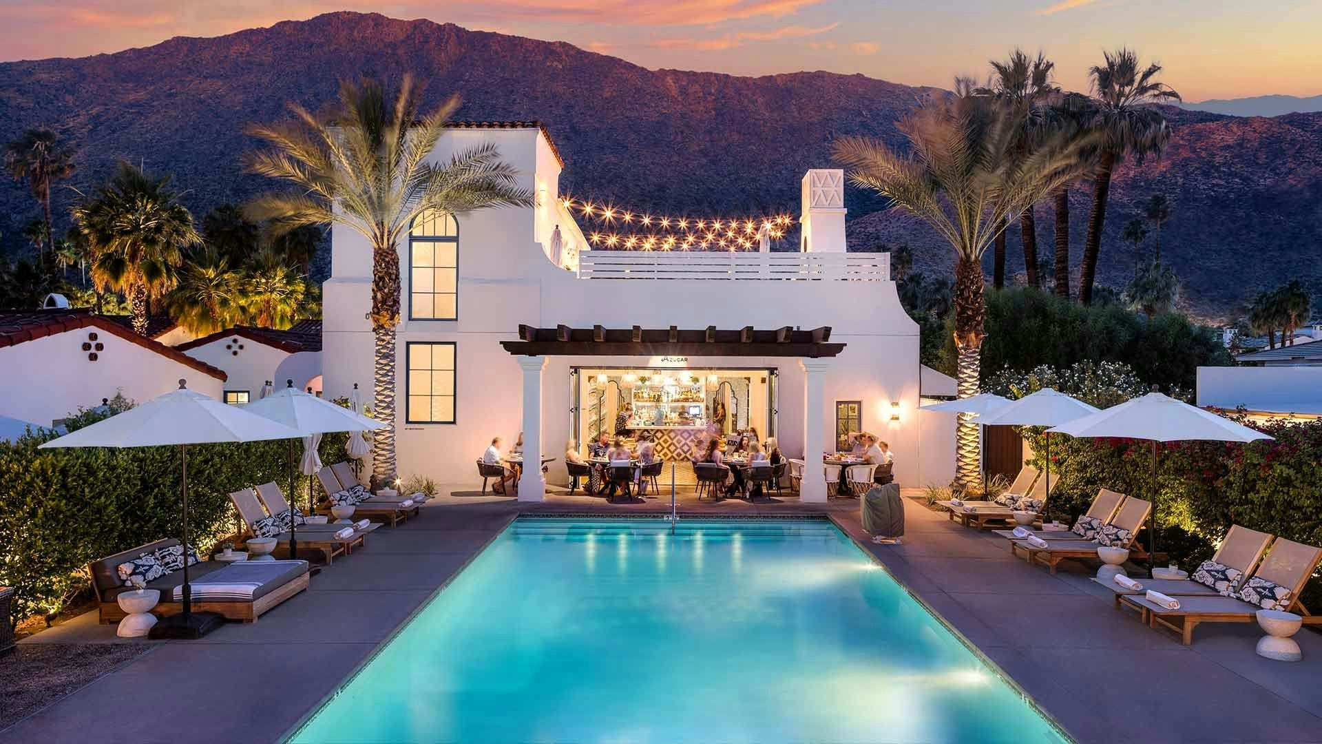 La Serena Villas - פאלם ספירנגס - פטיו