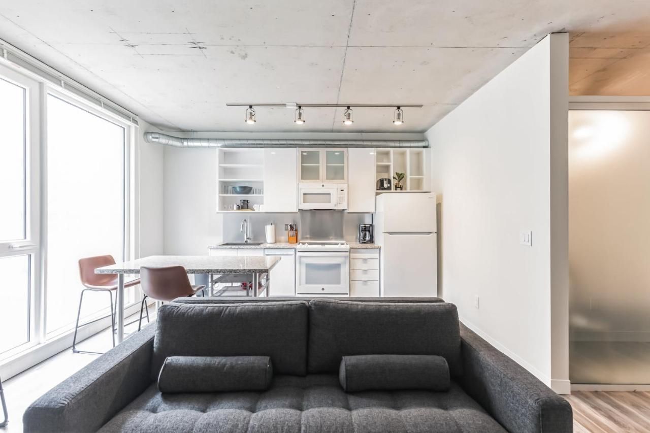 Kitchen view of DT Delight Downtown Living One-bedroom Endless Access