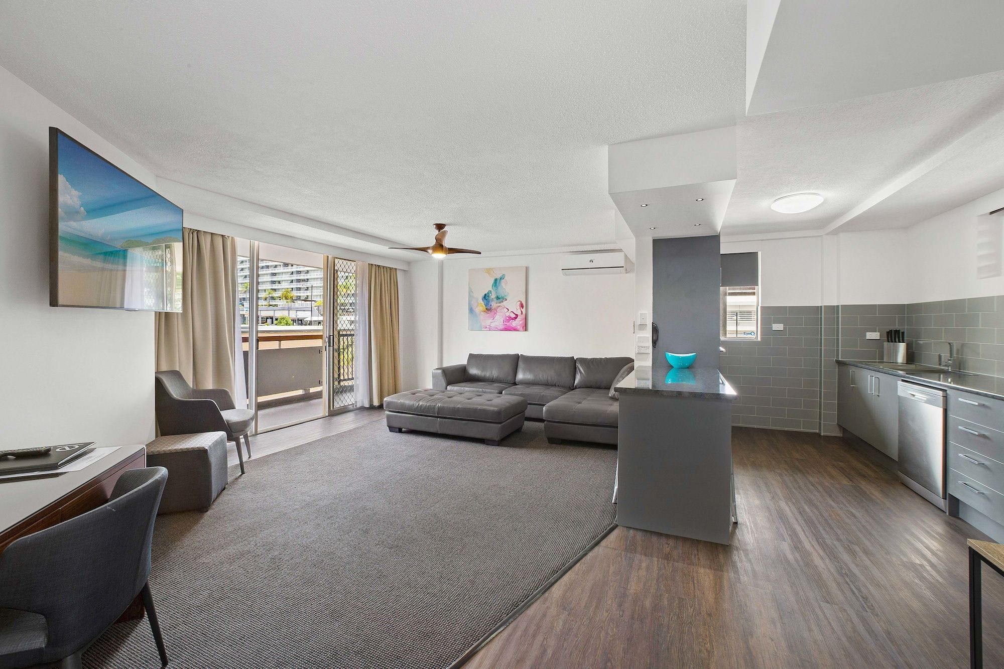 El Motor Inn - Port Macquarie - Sala de estar