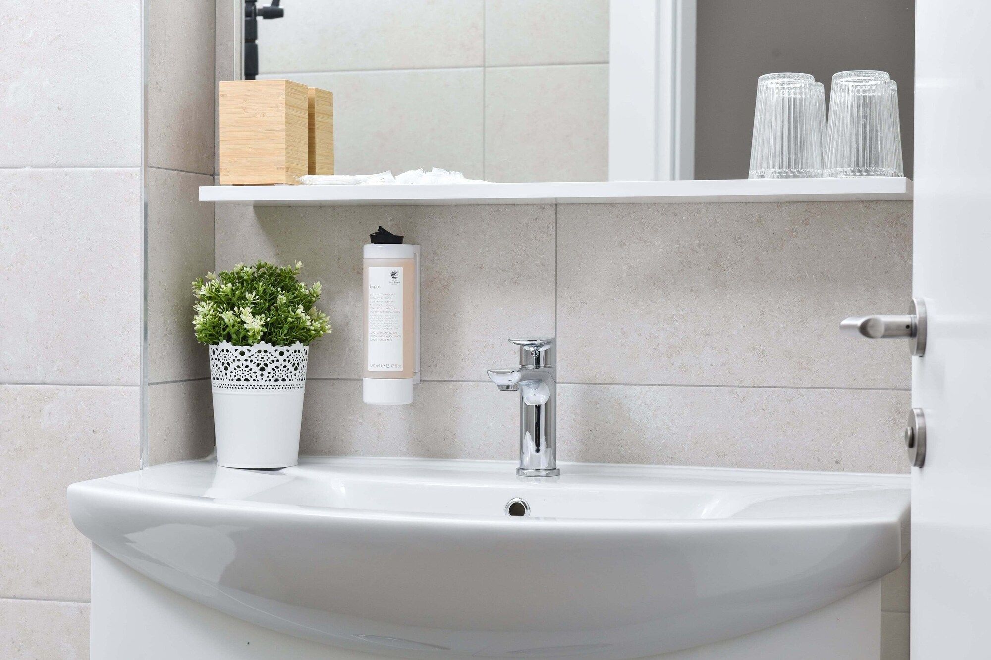 Bathroom view of Rooms at Zajceva 34