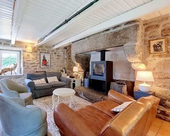La Chaumière / 4 pax - Nevez - Wohnzimmer