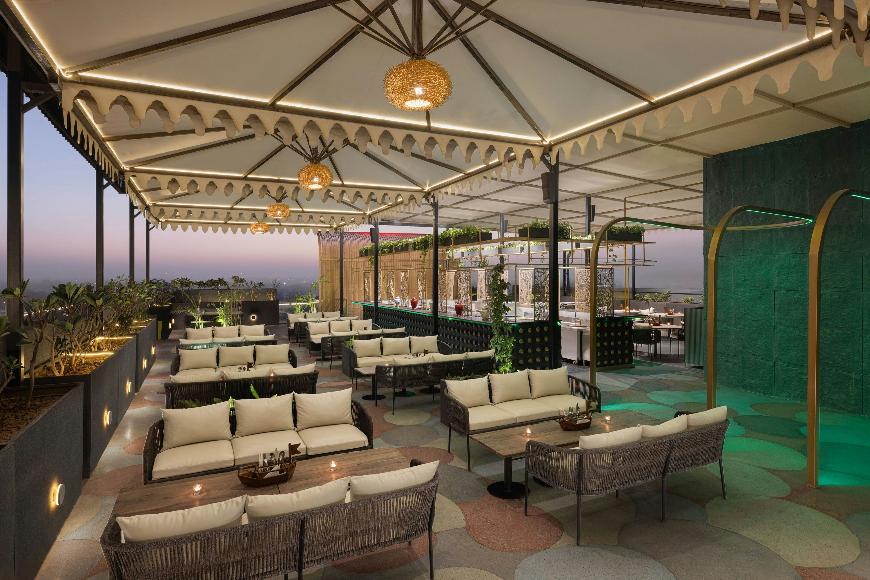 The Fern Nest Resort Jaipur, Series by Marriott - ג'איפור - בר
