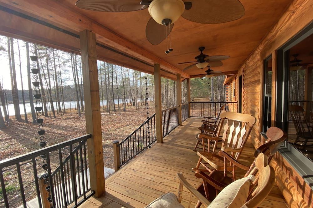Secluded Waterfront Cabin Retreat - Henderson - Balkon