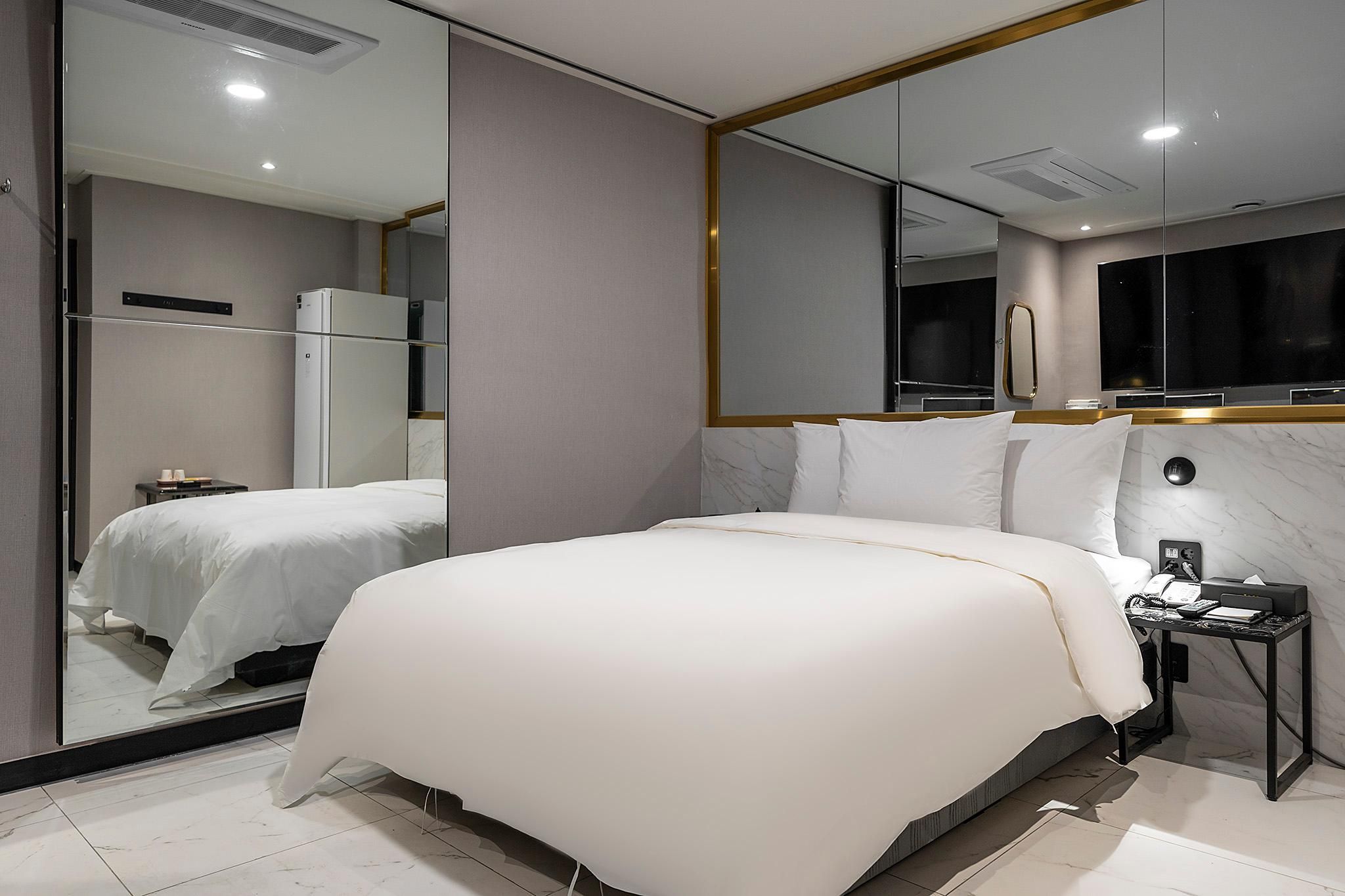Seongnam Moran Hotel Joy - Seongnam - Ložnice