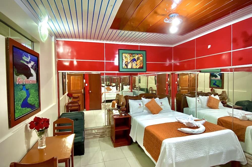 Hotel Ventura Isabel - איקיטוס - חדר שינה