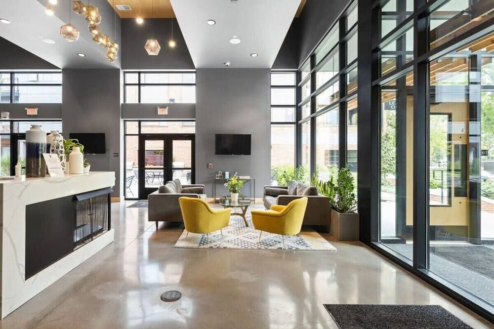 Stunning Studio Apt near Broad Ripple CozySuites - Indianápolis - Recepción