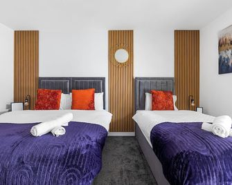 Bullring Lux Suite- Netflix-Free Parking-Sleeps 6 - Birmingham - Bedroom
