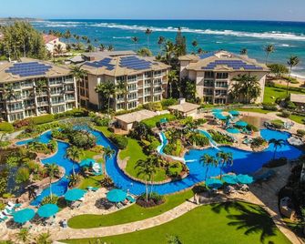 Luxurious 2br Beachfront Waipouli Resort, Ac, Wifi, Steps To Beach - Kapaa - Pool