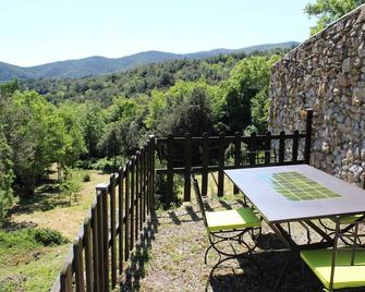 Cottage with WIFI terrace / garden - magnificent view - in the middle of nature - Cathar Country - Soulatgé - Balcón