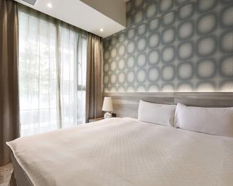 Kun Hotel - Taichung City - Κρεβατοκάμαρα