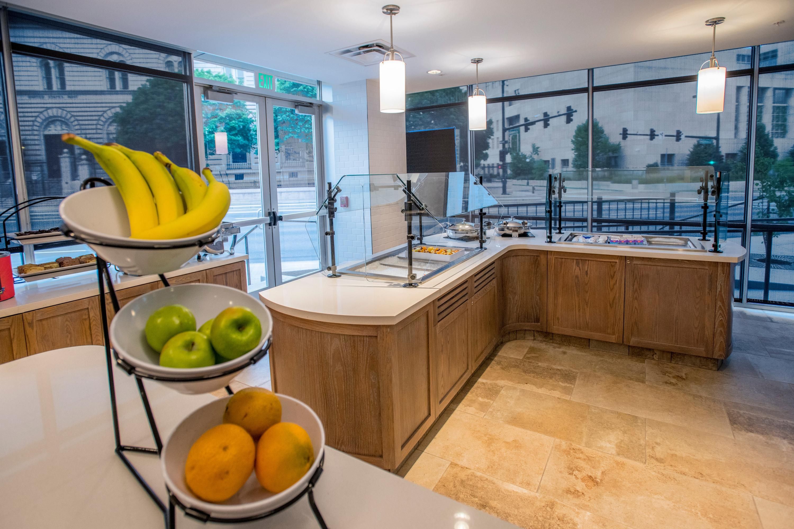 Buffet view of Staybridge Suites Denver Downtown