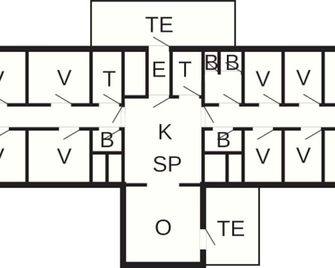 20 person holiday home in Herning-By Traum - Herning - Floorplan
