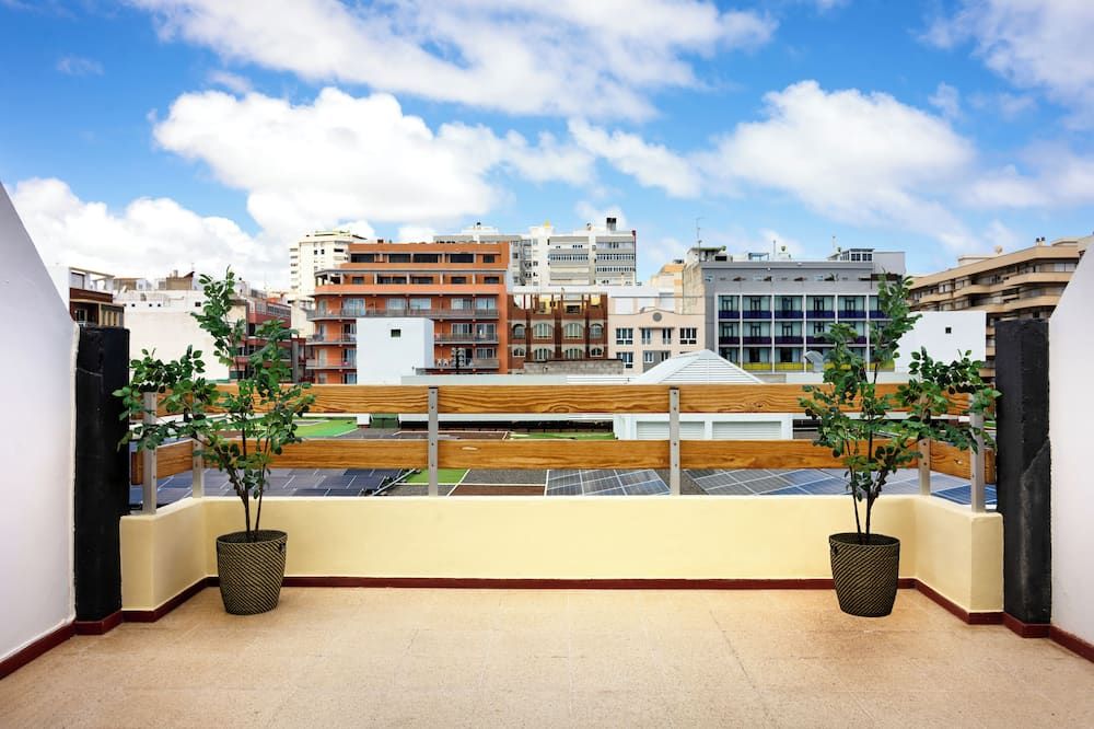 فندق فالنسيا - لاس بالماس دي غران كناريا - شرفة