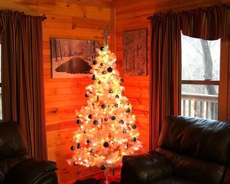The Luxury Cabin In The Woods - Catlettsburg - Sala de estar