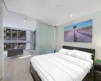 Stylish & Cozy Cbd Stay Steps From Southern Cross - Melbourne - Slaapkamer