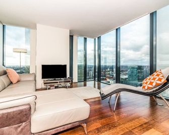 Exclusive city centre apartment - Mánchester - Sala de estar