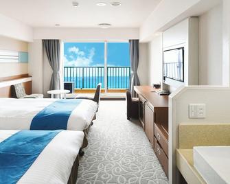 Vessel Hotel Campana Okinawa - צ'טאן - חדר שינה