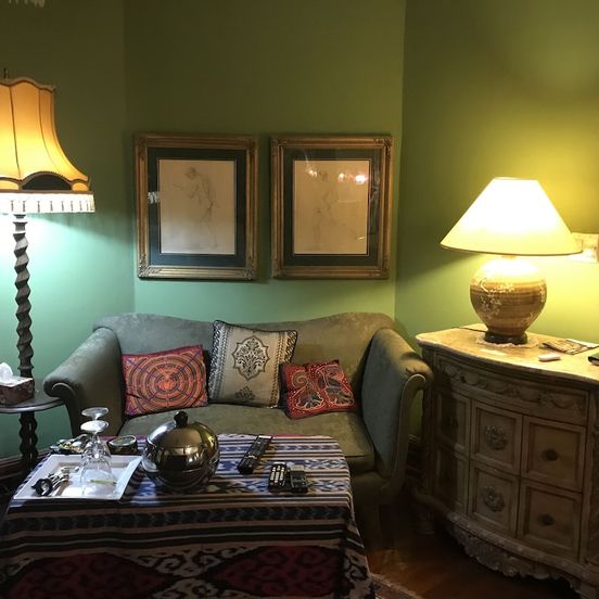 Living room view of A Moment in Time Bed and Breakfast