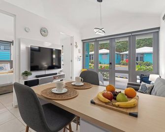 Luxury Beach Villa | Pool | Buye Beach Retreat - Cabo Rojo - Dining room
