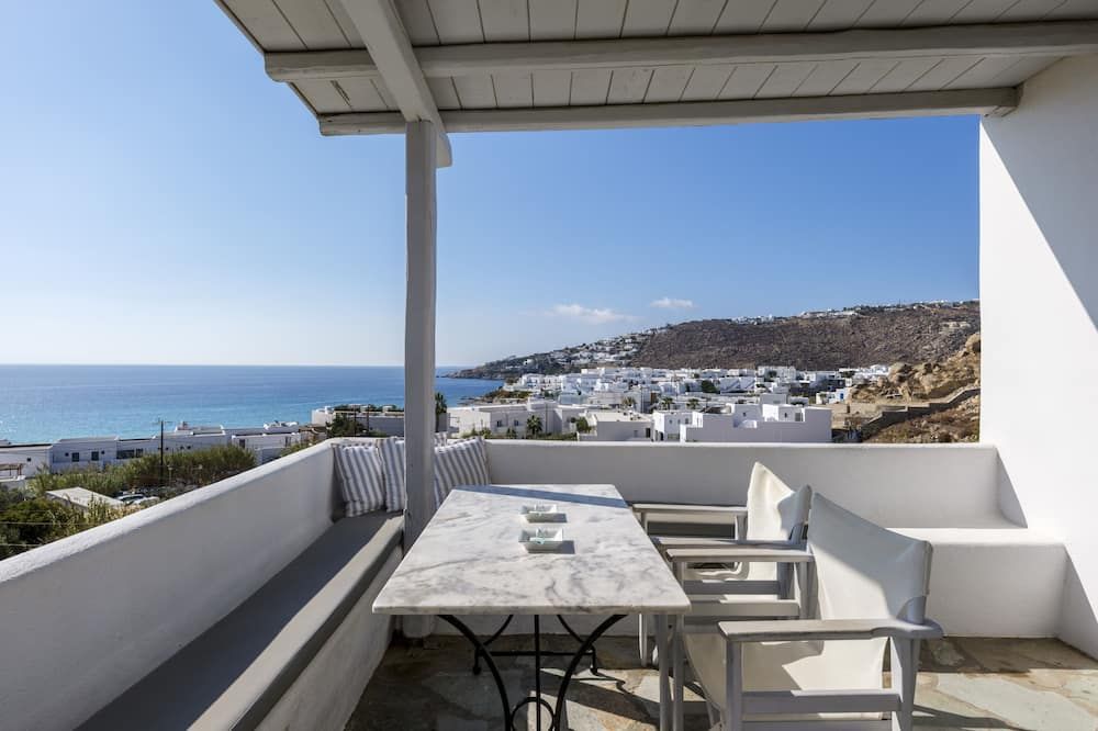 Baybees Sea View Residence - Mikonos - Balkon