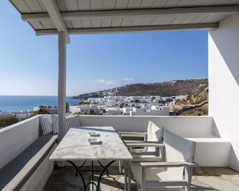 Baybees Sea View Residence - Mikonos - Balkon