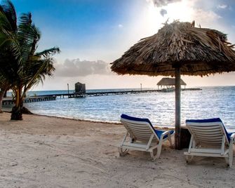 The view with a wonderful breeze from the sea - San Pedro Town - Bãi biển