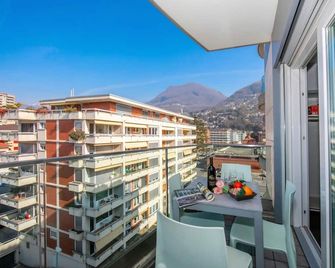 Via al Chioso Apartments - Lugano - Balkon