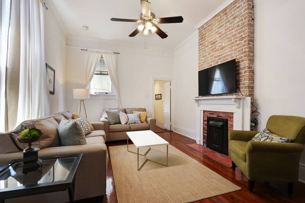 Apartment - New Orleans - Oturma odası