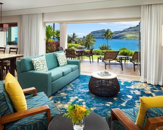 Marriott's Kauai Lagoons - Kalanipu'u - Lihue - Obývací pokoj