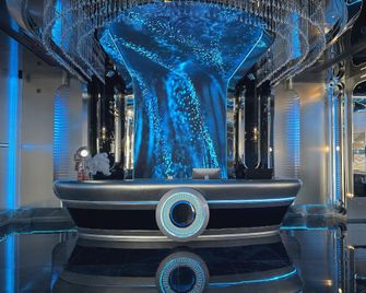 Wushan Jiangshan Red Leaves Two Rivers Holiday Hotel - Enshi - Bar