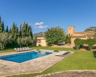 Country House 'Historica House with Pool Free Wifi' with Mountain View, Wi-Fi and Air Conditioning - Andratx - Pool