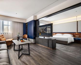 Mehood Hotel Changzhou Chunqiu Yancheng Wujin Wuyue Plaza - Changzhou - Schlafzimmer