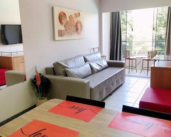 Thermas Paradise Apto 217 - @thermasgoias - Rio Quente - Sala de estar