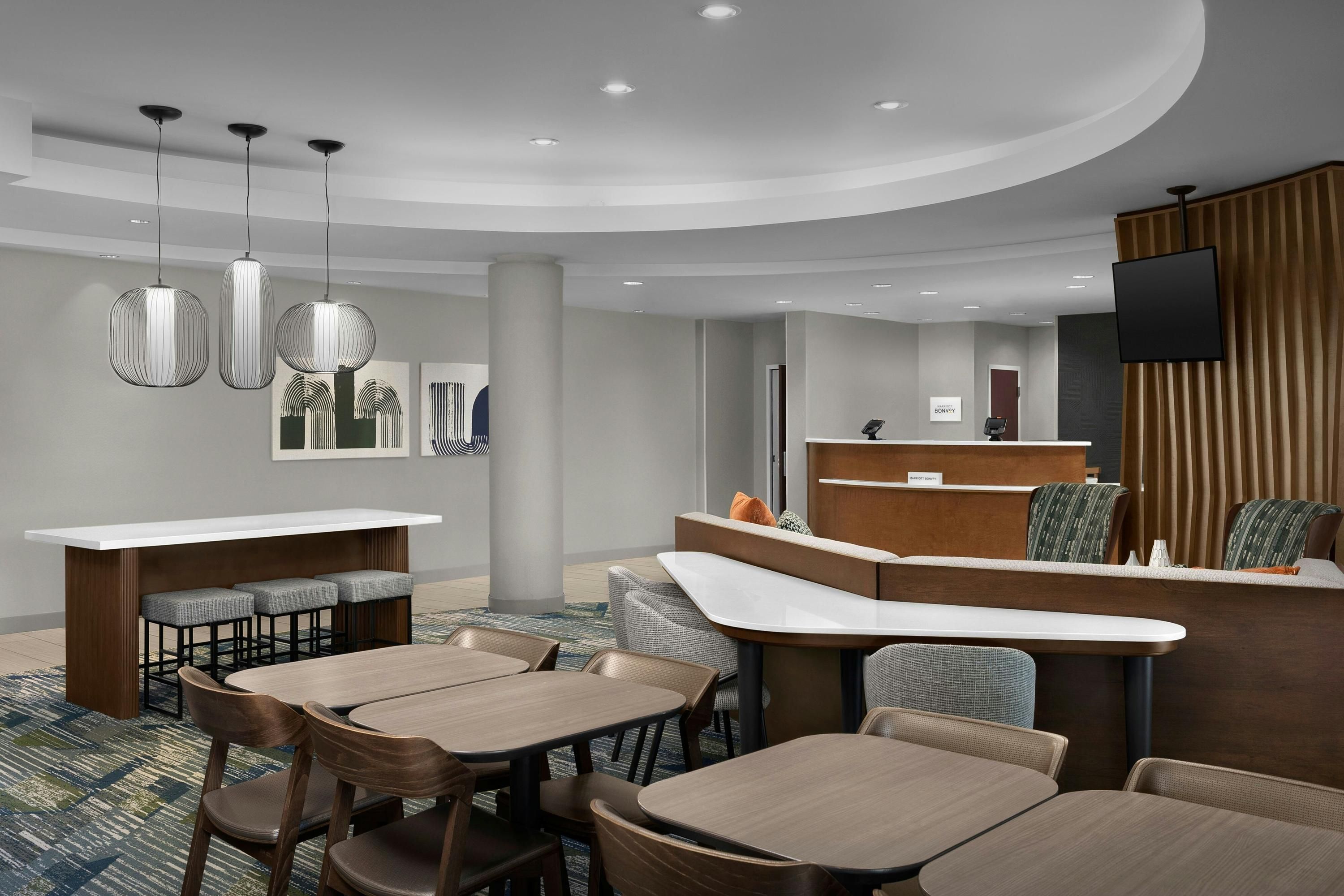 SpringHill Suites by Marriott Lynchburg Airport/University Area - לינצ'בורג - מסעדה