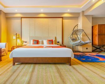 Sapphire Hotel - 酒泉 - 臥室