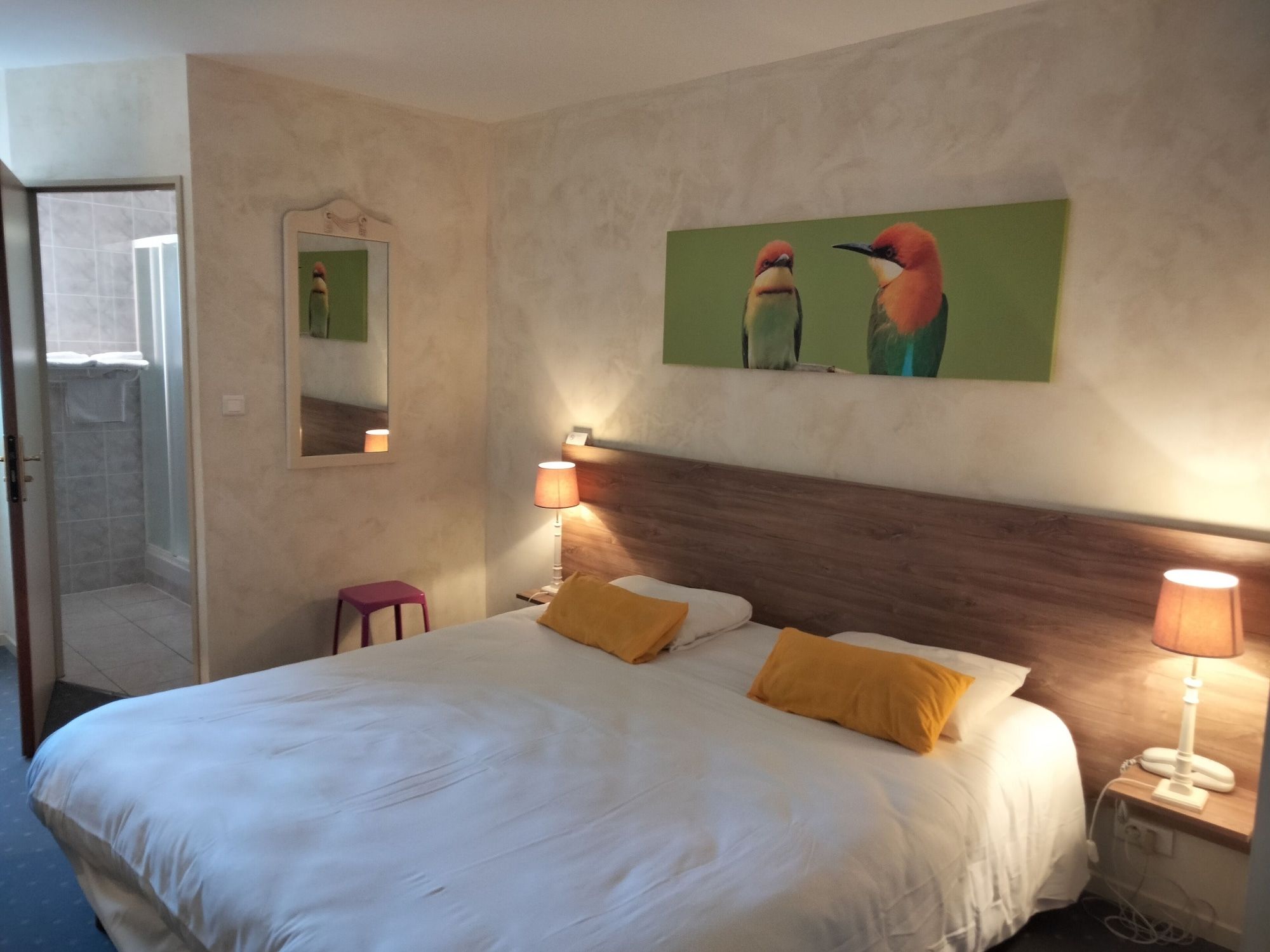 Hotel Au Sans Souci - שינו - חדר שינה