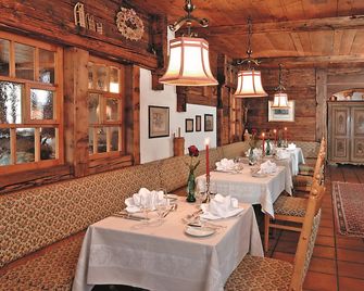 Hotel Gletschergarten - Grindelwald - Restaurante