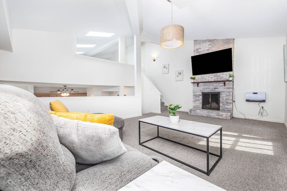 Living room view of Exquisite Downtown Loft Apartment