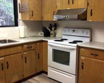 Cozy Lakefront Cabin for Eight Guests in Port Alberni, British Columbia - Port Alberni - Kitchen