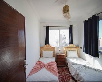 Cozy private Apartments on the beach front of Imsouane . - Aftas Imsouane - Sypialnia