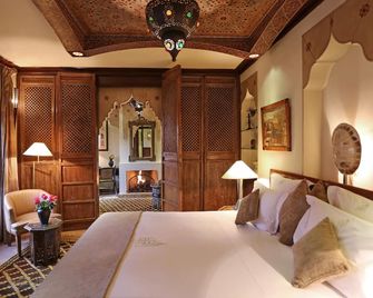 فندق لاميزون اراب - مراكش - غرفة نوم