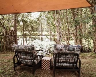 Farmhouse 2 at Coffs by Tiny Away - Boambee - Patio