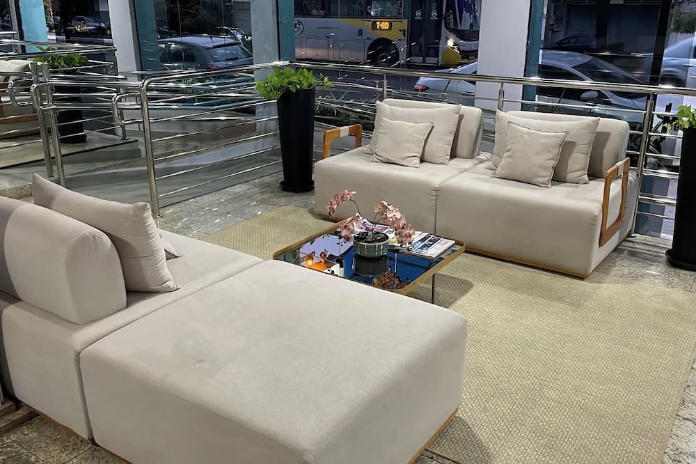 Abbas Hotel - Uberlândia - Sala de estar
